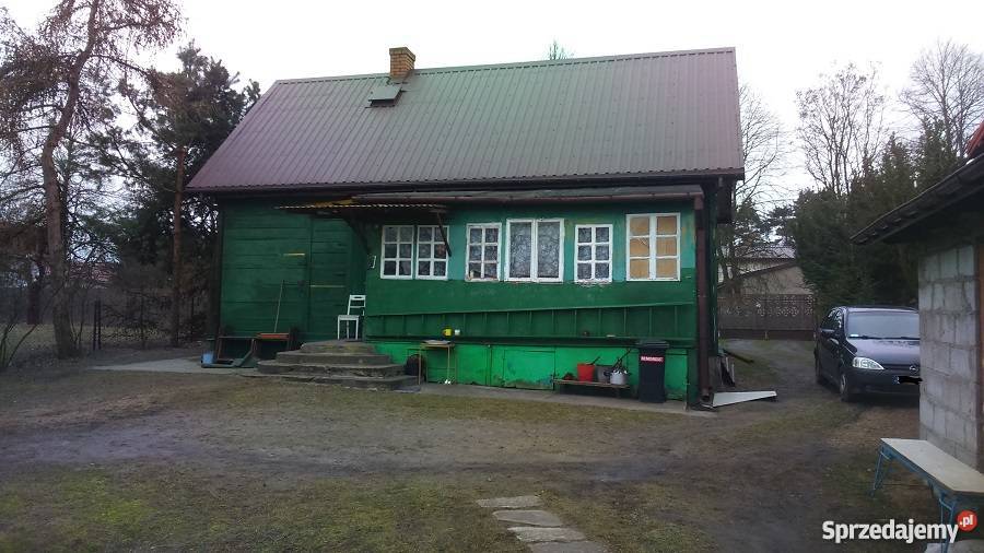 Dom drewniany do remontu strych