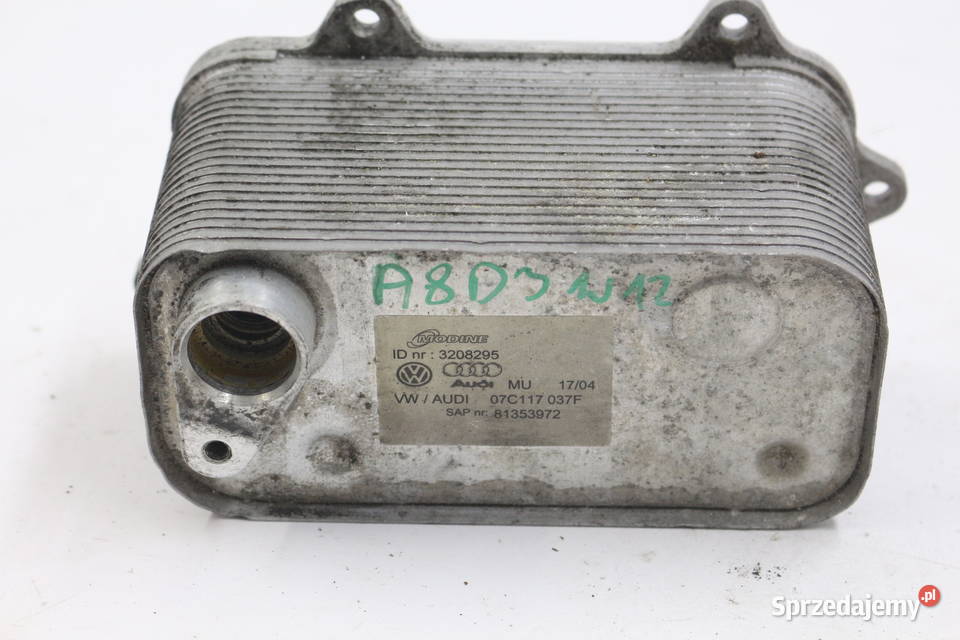 AUDI A8 D3 W12 60 CHŁODNICA 07C117037F Prochowice