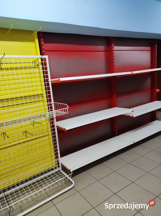 Regały głębokie drewno plus metal Sklep podlaskie Bielsk Podlaski