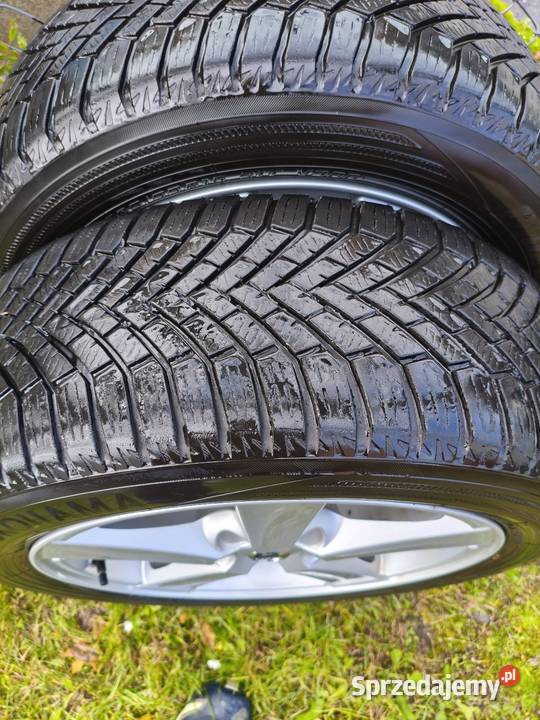 Komplet alu felg Volvo z zimowymi oponYokohama Kraków sprzedam