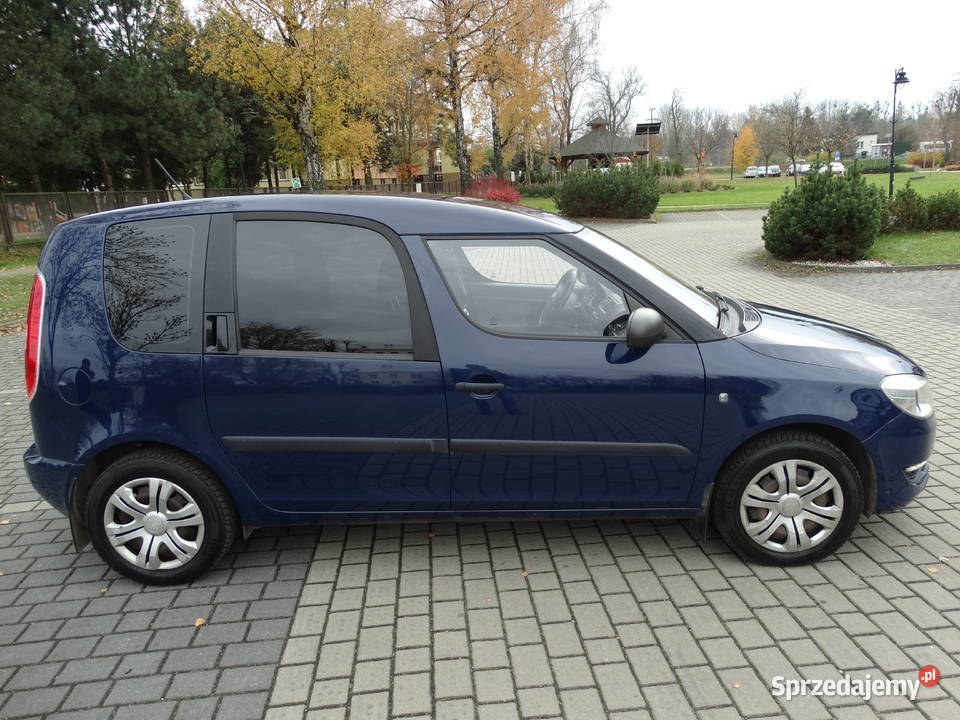 Skoda Roomster 2012 14 16V LPG granatowy śląskie Zebrzydowice