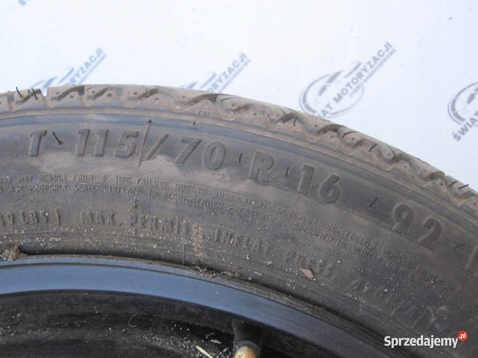 OPEL VECTRA C ASTRA H koło dojazdowe 1157016 92M świętokrzyskie Kielce