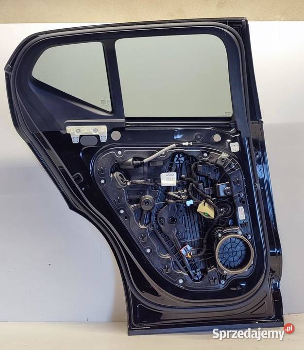 VOLVO XC40 DRZWI LEWY TYŁ ONYX BLACK 717