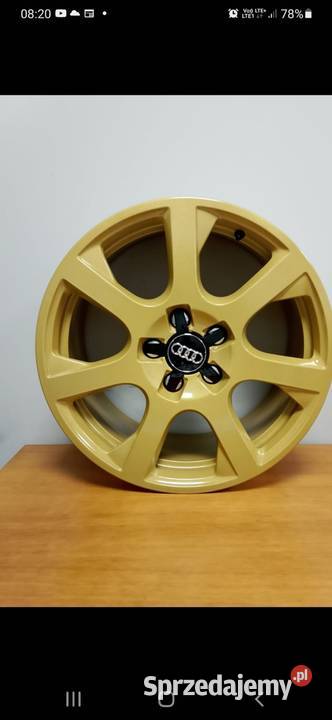 Aluminium felgi Audi Średnica 17"