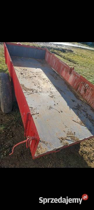 Przyczepa do traktora z kiprem samowolnym małopolskie Nowy Sącz