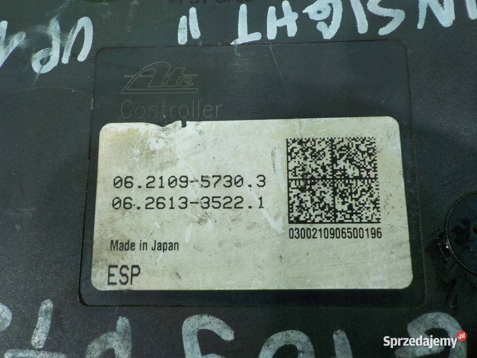 HONDA INSIGHT II 09r 5D pompa ABS 57110TM8G010M1 osobowe Pompy hamulcowe mazowieckie