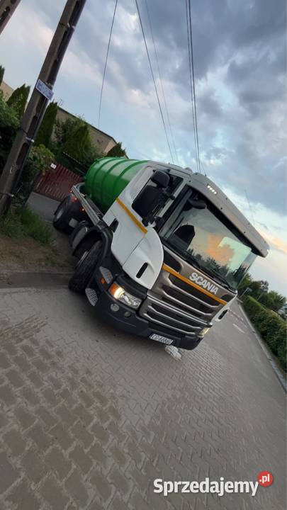 Scania P380 asenizacyjny szambiarka Motoryzacja kujawsko-pomorskie Grudziądz