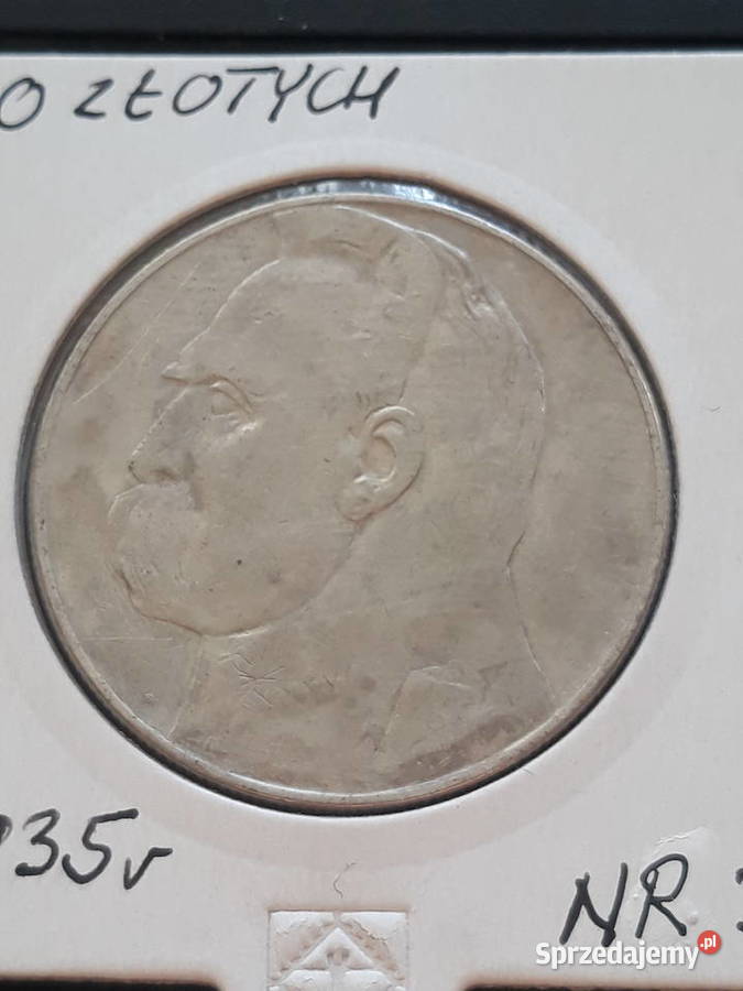 10 J Piłsudski 1935 r ładne J Numizmatyka Konin sprzedam