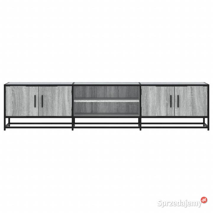 Szafka pod telewizor szary dąb sonoma 180x35x41