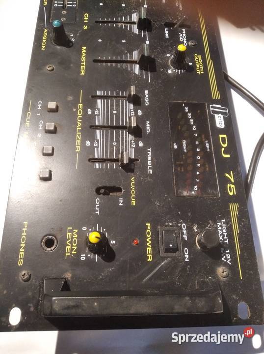 Mixer dyskotekowy Better DJ75 Sobieska Wola Pierwsza sprzedam