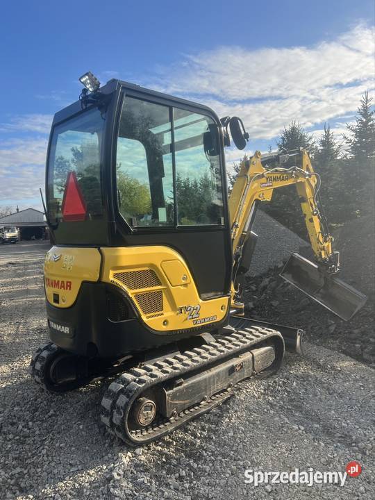 Minikoparka koparka Yanmar Sv22 2019 r 3 Lyzki Mielec