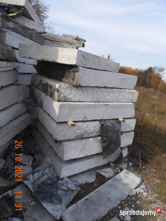 Płyty betonowe 130x120x2025 Dąbrowa Górnicza