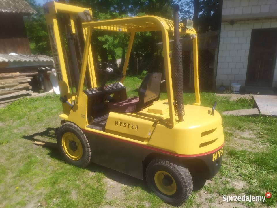 Wózek widłowy sztaplarka hyster automat Perkins Złota Woda