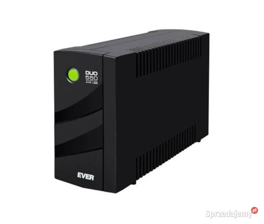Nowy UPS Ever DUO 550 AVR USB zasilacz awaryjny