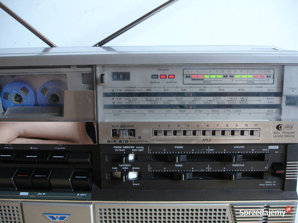 Radiomagnetofon SHARP GF666 lubuskie Zielona Góra sprzedam