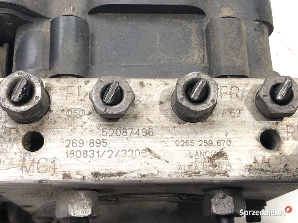 POMPA ABS FIAT FIORINO III 52087496 14 78 osobowe