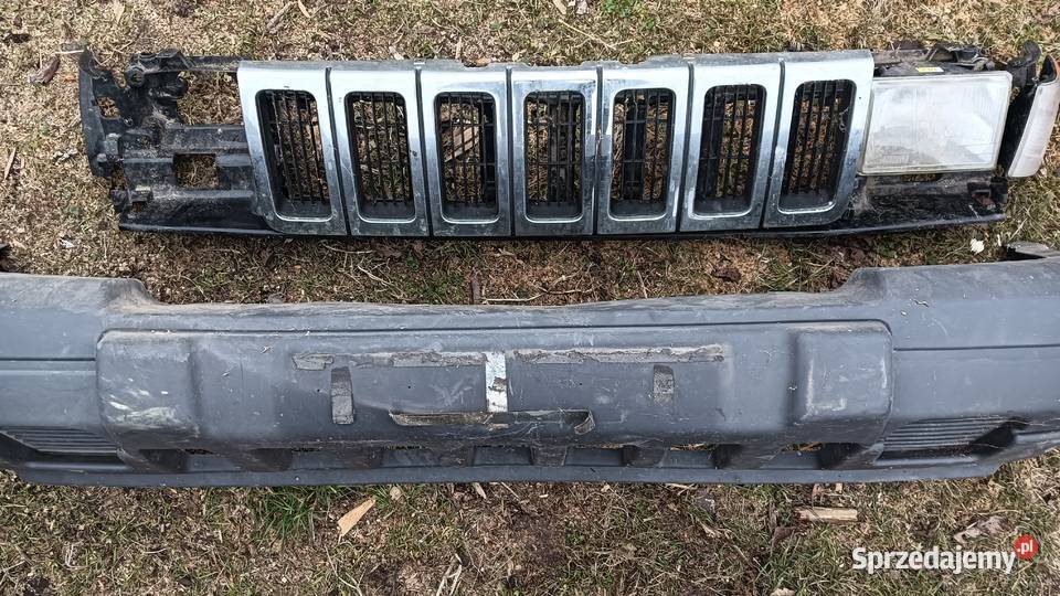 Zderzak Grill lewy reflektor Jeep Grand Cherokee Majdan Starowiejski