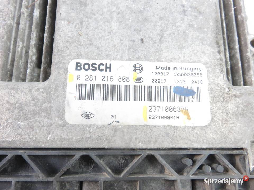 STEROWNIK RENAULT MASTER III 23 dCi 237100637R