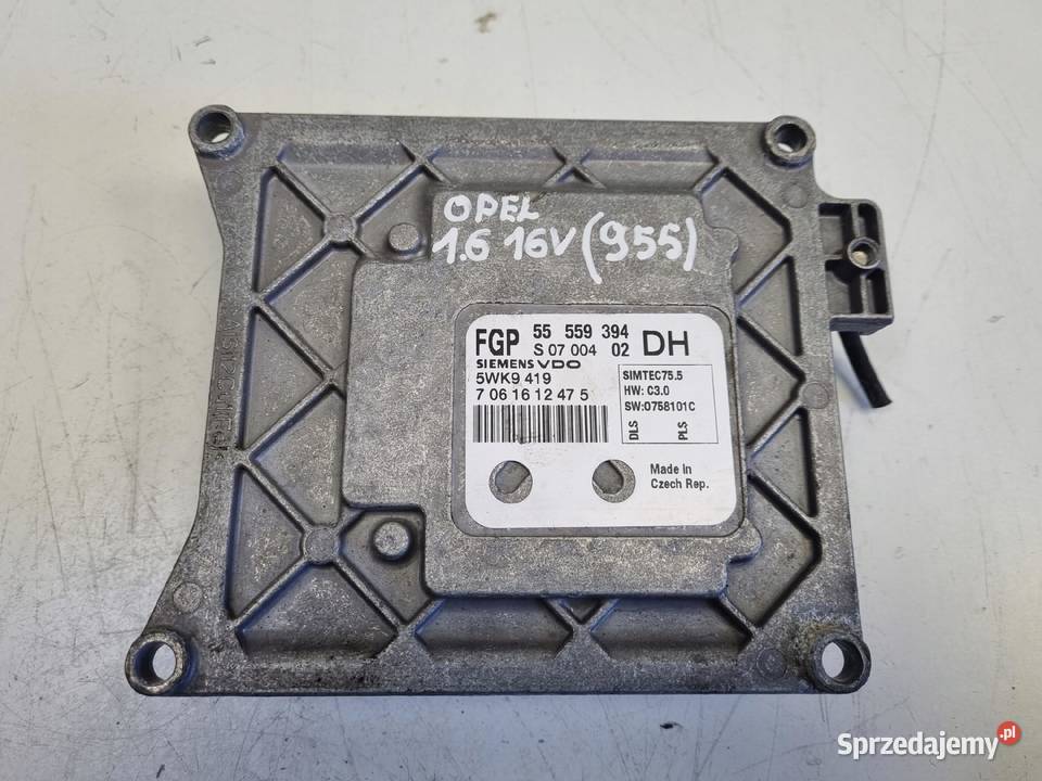 Opel Astra III H 16 16V STEROWNIK SILNIKA Rudka