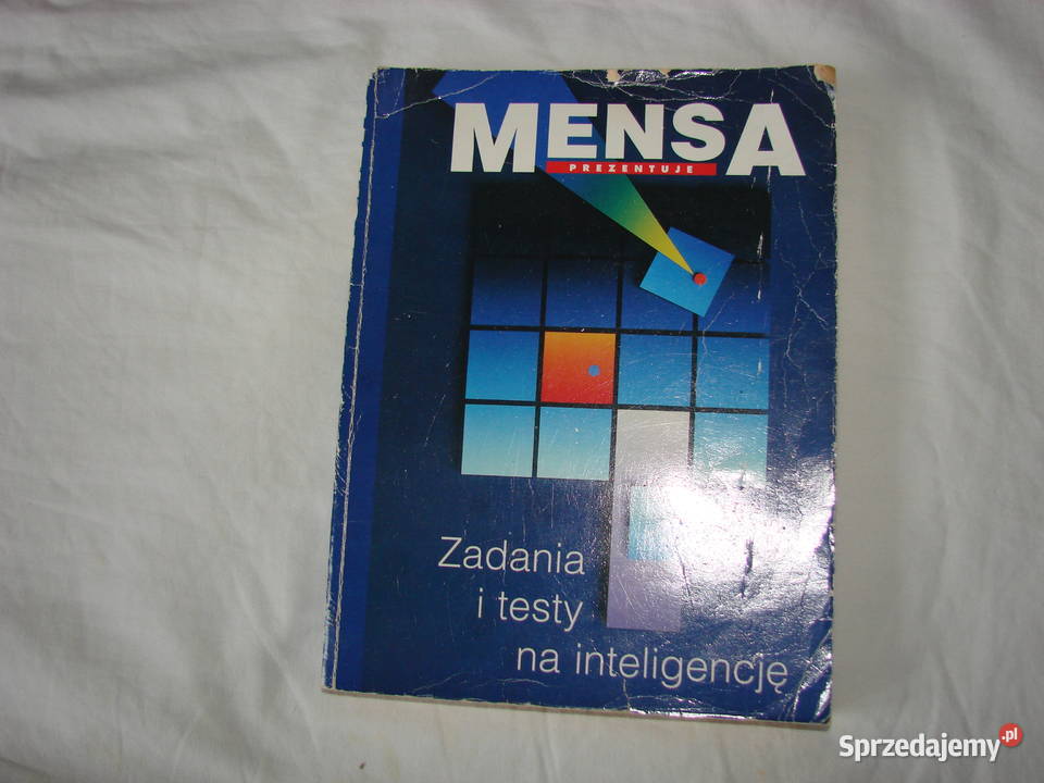 MENSA Zadania i testy na inteligencję Rt Allen Książki naukowe i popularnonaukowe Pruszcz Gdański sprzedam