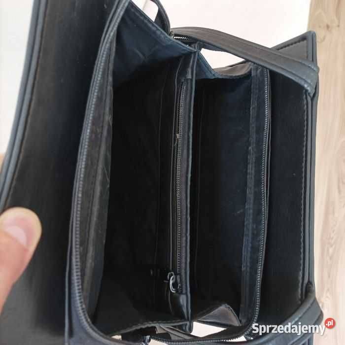 Czarna torebka damska Dla kobiet Stronie Śląskie