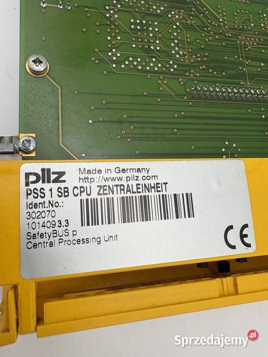 Pilz PSS1SBCPU 302070 CPU Module