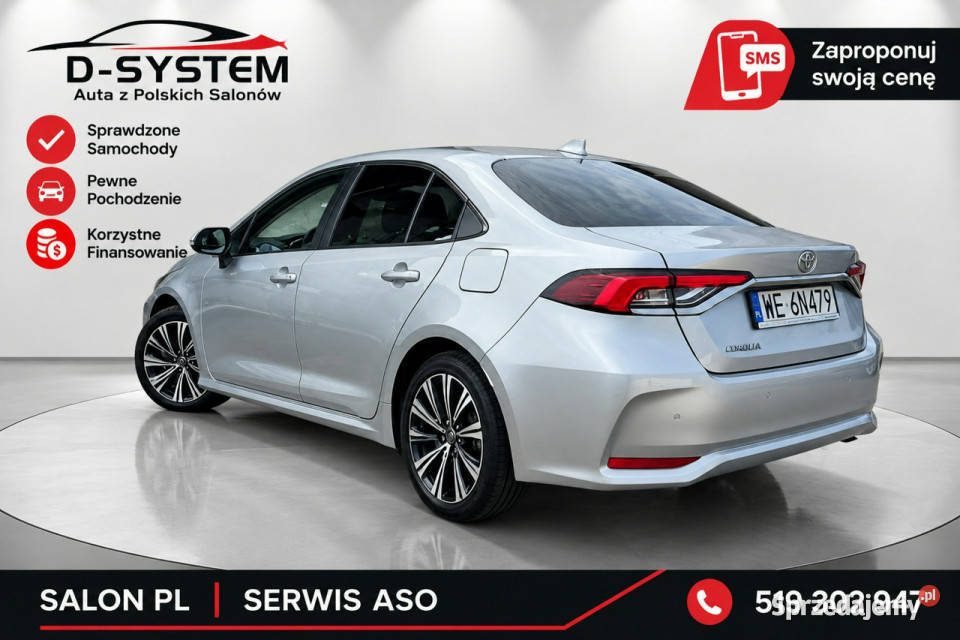 Toyota Corolla 22 Salon Polska 1wł Serwis ASO automatyczna podlaskie Białystok