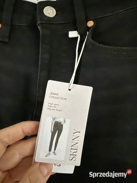 Dżinsy Mango r XS czarny Siewierz
