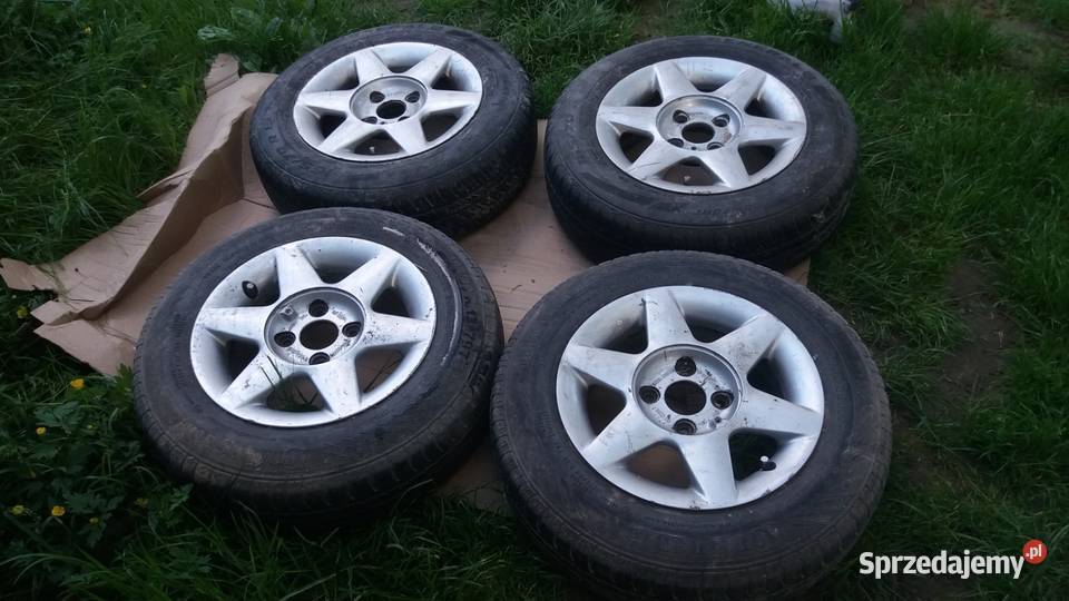 Koła felgi aluminiowe fiat volkswagen ford uno Bychawa