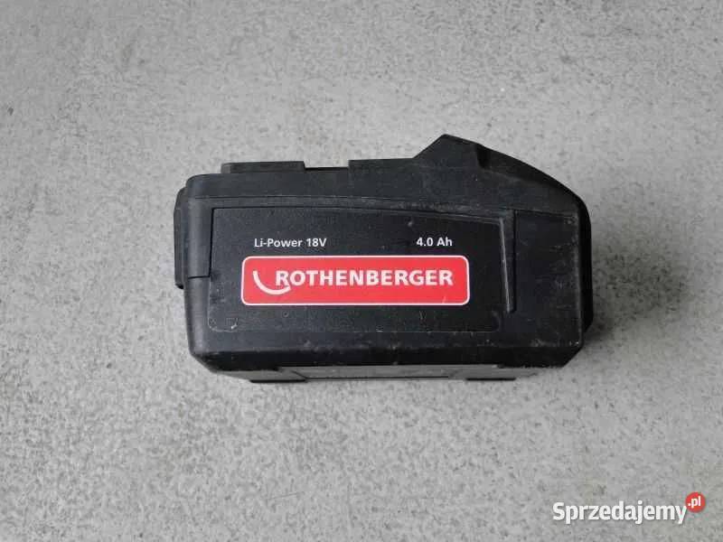 Bateria Akumulator aku ROTHENBERGER LiPower 18V Pozostałe Łętownia