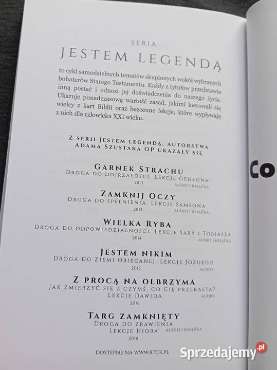 Ks Adam Szustak OP Wielka ryba RTCK 2019 r Pozostałe sprzedam