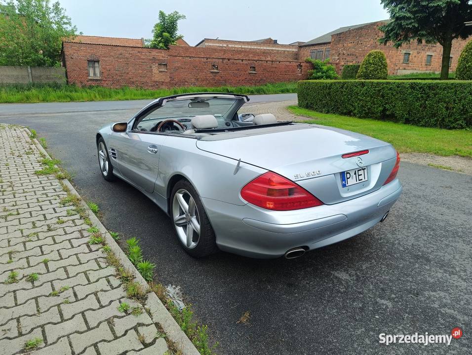Mercedes SL500 lakier metallic