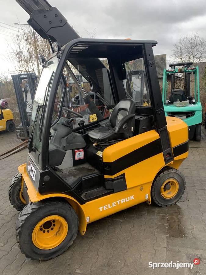 Wózek widłowy teleskopowy JCB TLT30D regulowane widły Wrocław