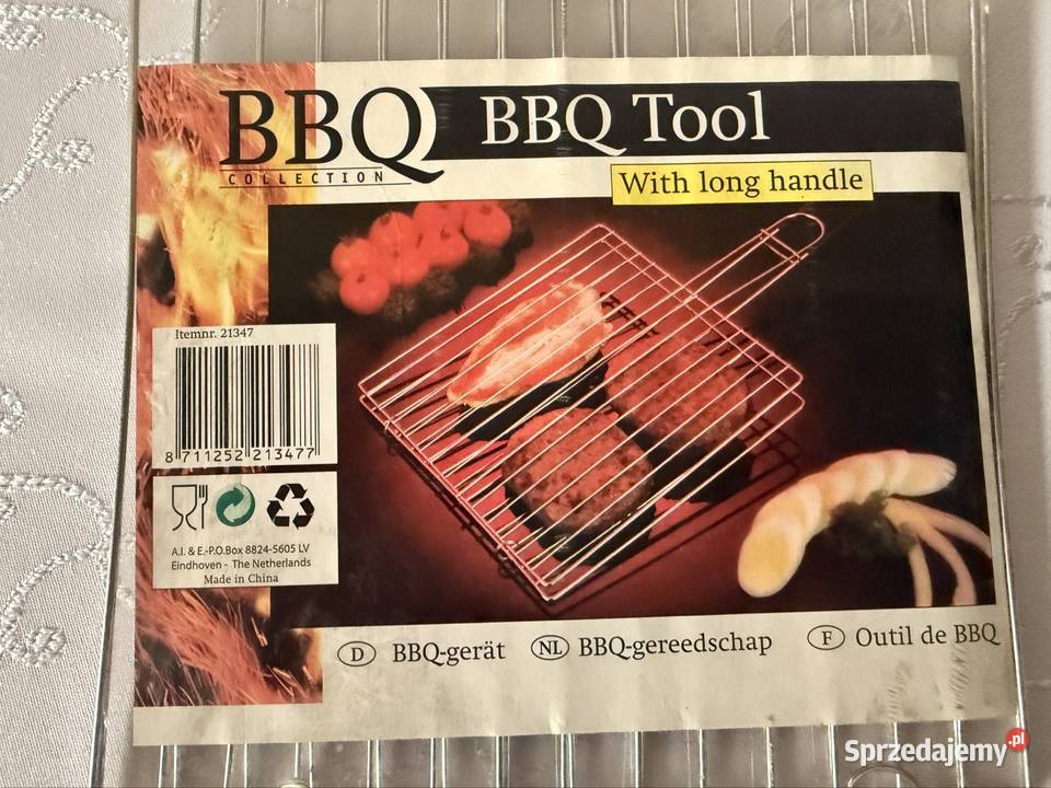 Ruszt grillowy BBQ składany z rączką stalowy śląskie