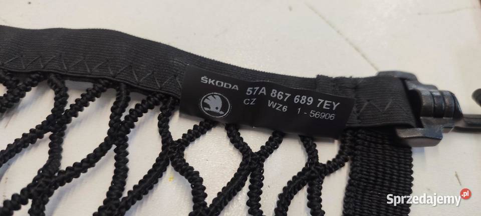 SKODA KAROQ SIATKA BAGAŻNIKA 57A867689