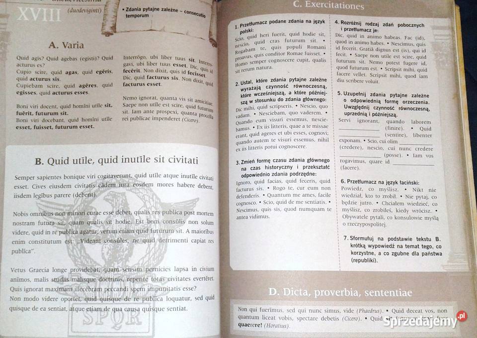 Porta Latina Podrecznik Praeparacje S Wilczyński Chełm