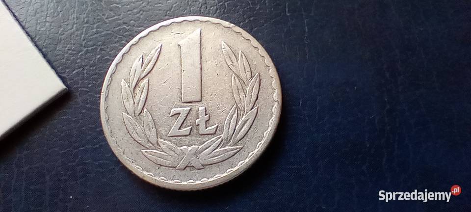 Stare monety 1 złoty 1967 PRL Polska Lesko