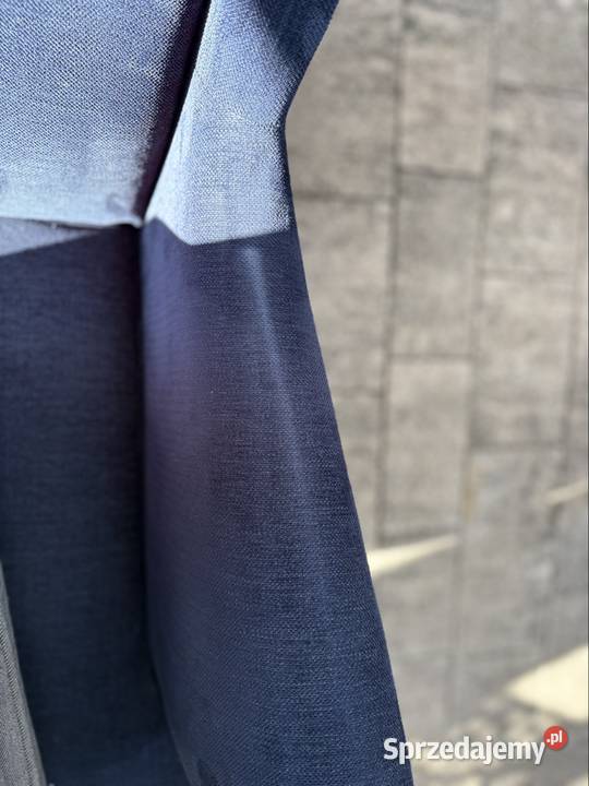 Fotela uszak granatowy welur Góra Bałdrzychowska-Kolonia