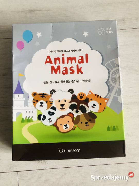 Anima mask series maski 5 sztuk BERRISOM Dla kobiet Łódź