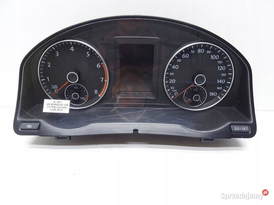 LICZNIK ZEGARY ZEGAR VW SCIROCCO III 1K8 20 TFSI sprzedam