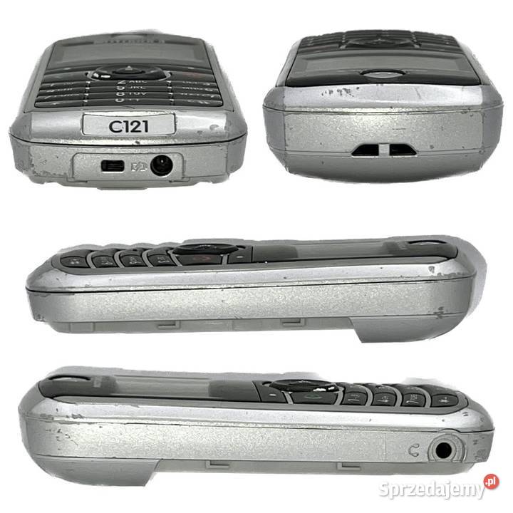 Telefon komórkowy MOTOROLA C121 srebrny UNIKAT mazowieckie Warszawa