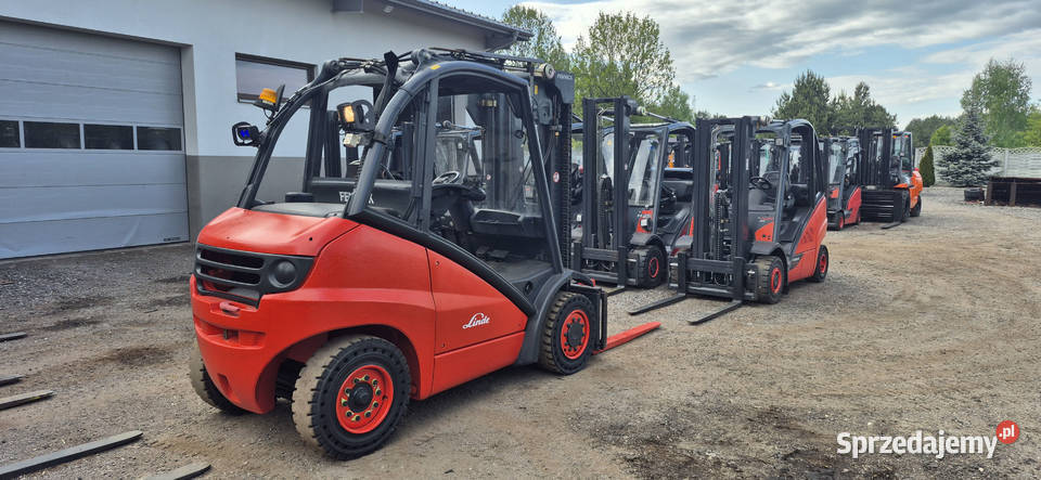 Linde H40D Diesel 4 sekcje Nowe Łańcuchy Przesuw