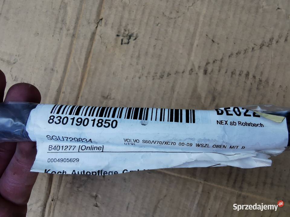 Uszczelka drzwi Volvo v70 s60 xc70 8301901850 Karoseria sprzedam