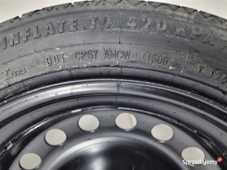 KOŁO DOJAZDOWE 12580 R17 31302356 5x108 Volvo lubelskie Chełm