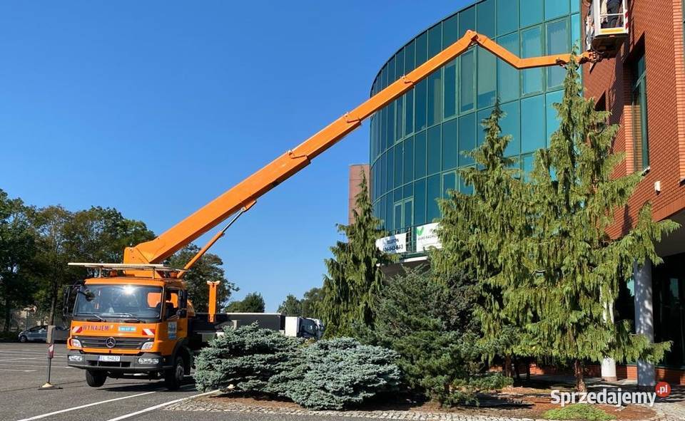 Podnośnik koszowy 27 m 350 Wumag Palfinger WT łódzkie Łódź