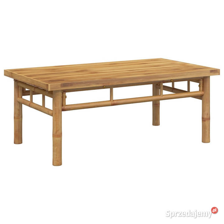 Stolik kawowy 90x50x35 bambusowy WM366469 Warszawa