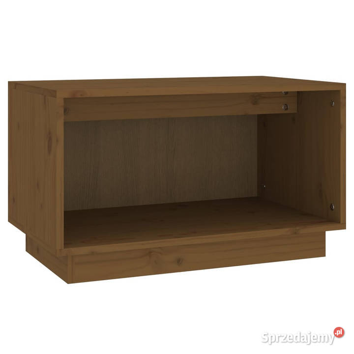 Szafka pod TV miodowy brąz 60x35x35 lite drewno Warszawa sprzedam