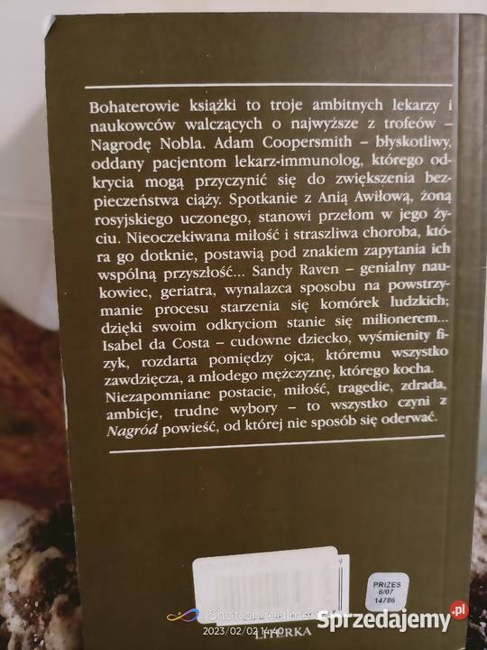 Segal książki Nagrody pierwsze wydanie Warszawa