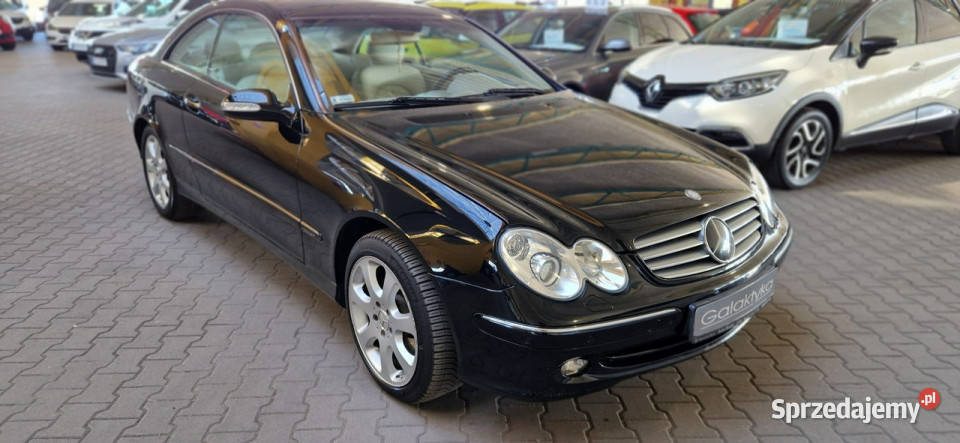 Mercedes CLK 270 OPIS SUPER STAN W209 2002 garażowany Mercedes-Benz Mysłowice sprzedam