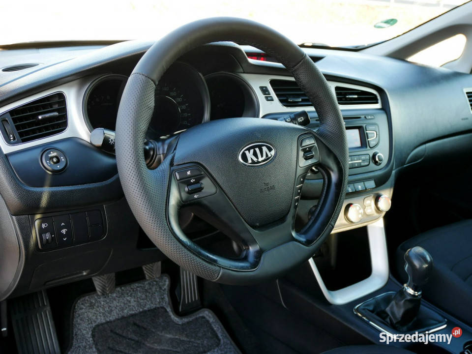 Kia Ceed 14 CVVT 100 Eu5 zadbana II 2012 niebieski Kia Goczałkowice-Zdrój sprzedam